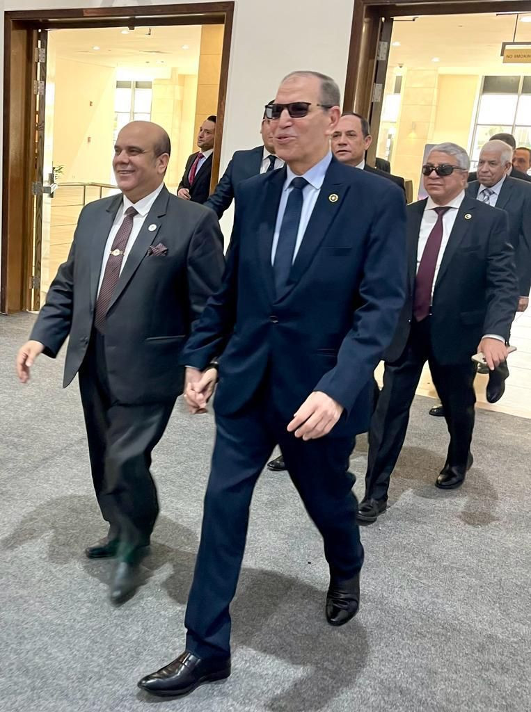 وزير العدل ورئيس النيابة الإدارية