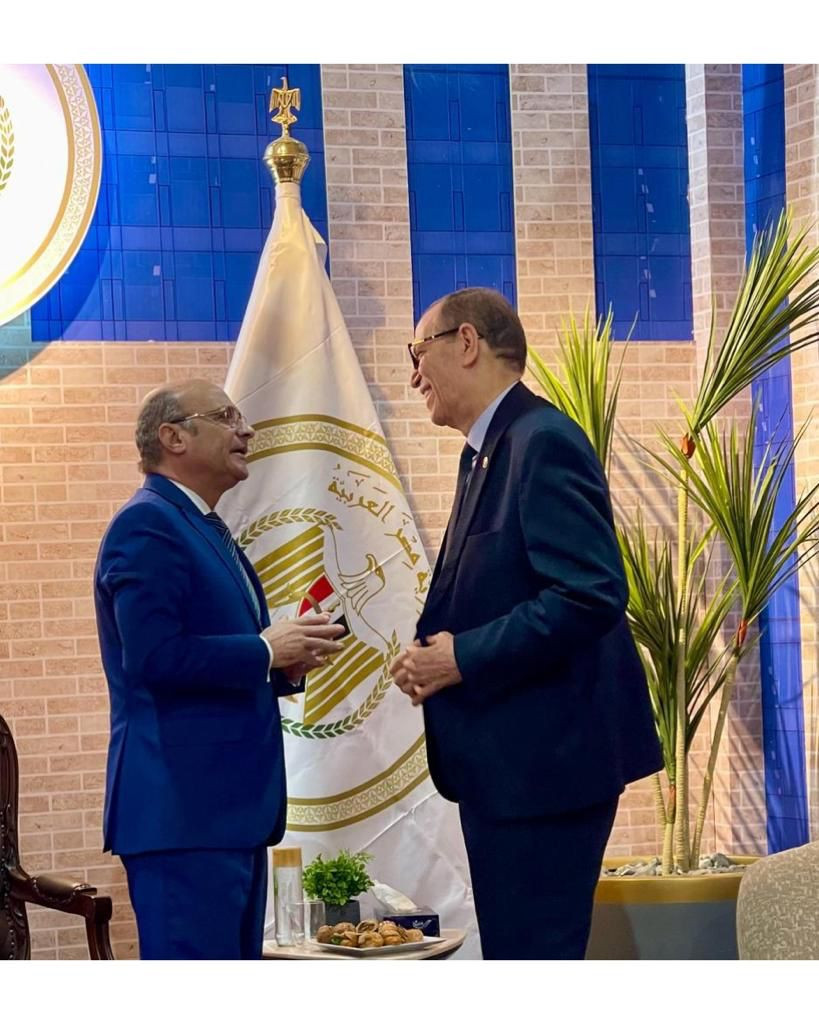 وزير العدل ورئيس النيابة الإدارية