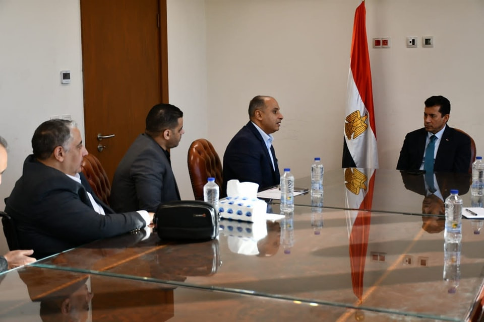 وزير الرياضة والتايكوندو