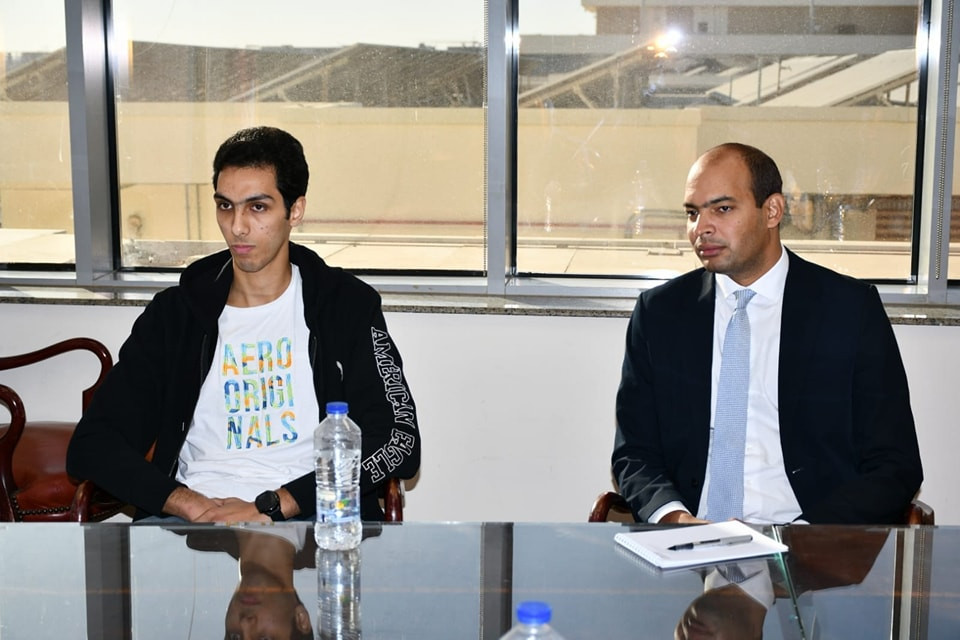 وزير الرياضة والتايكوندو