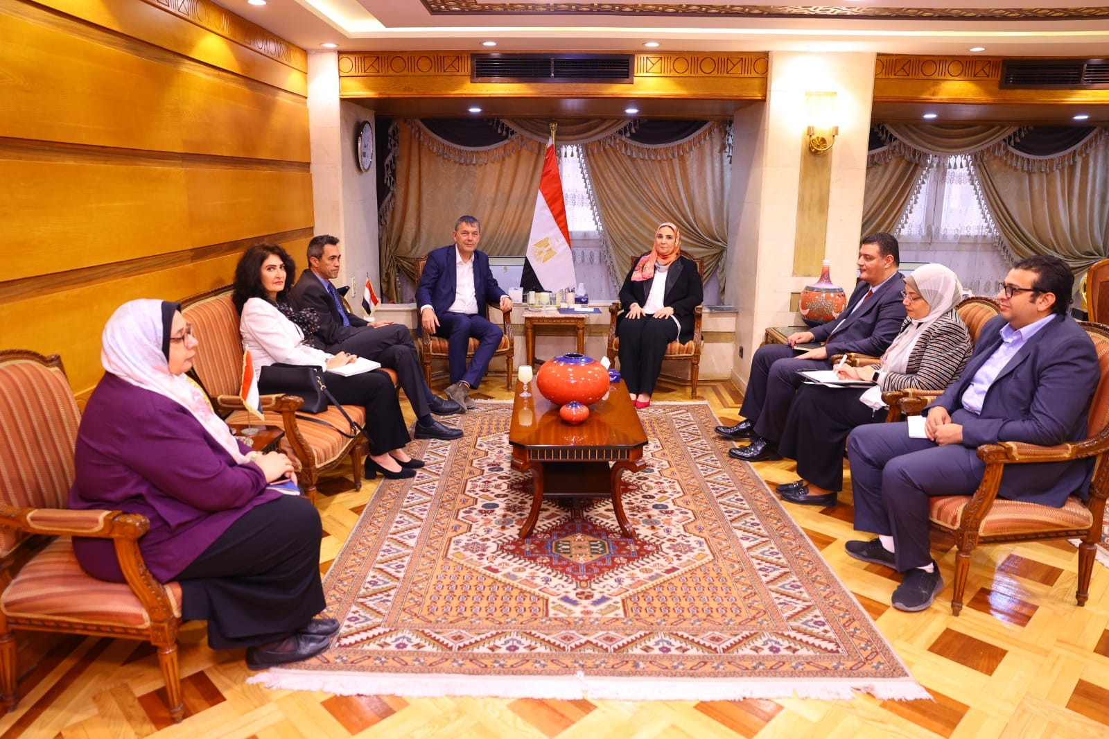 وزيرة التضامن