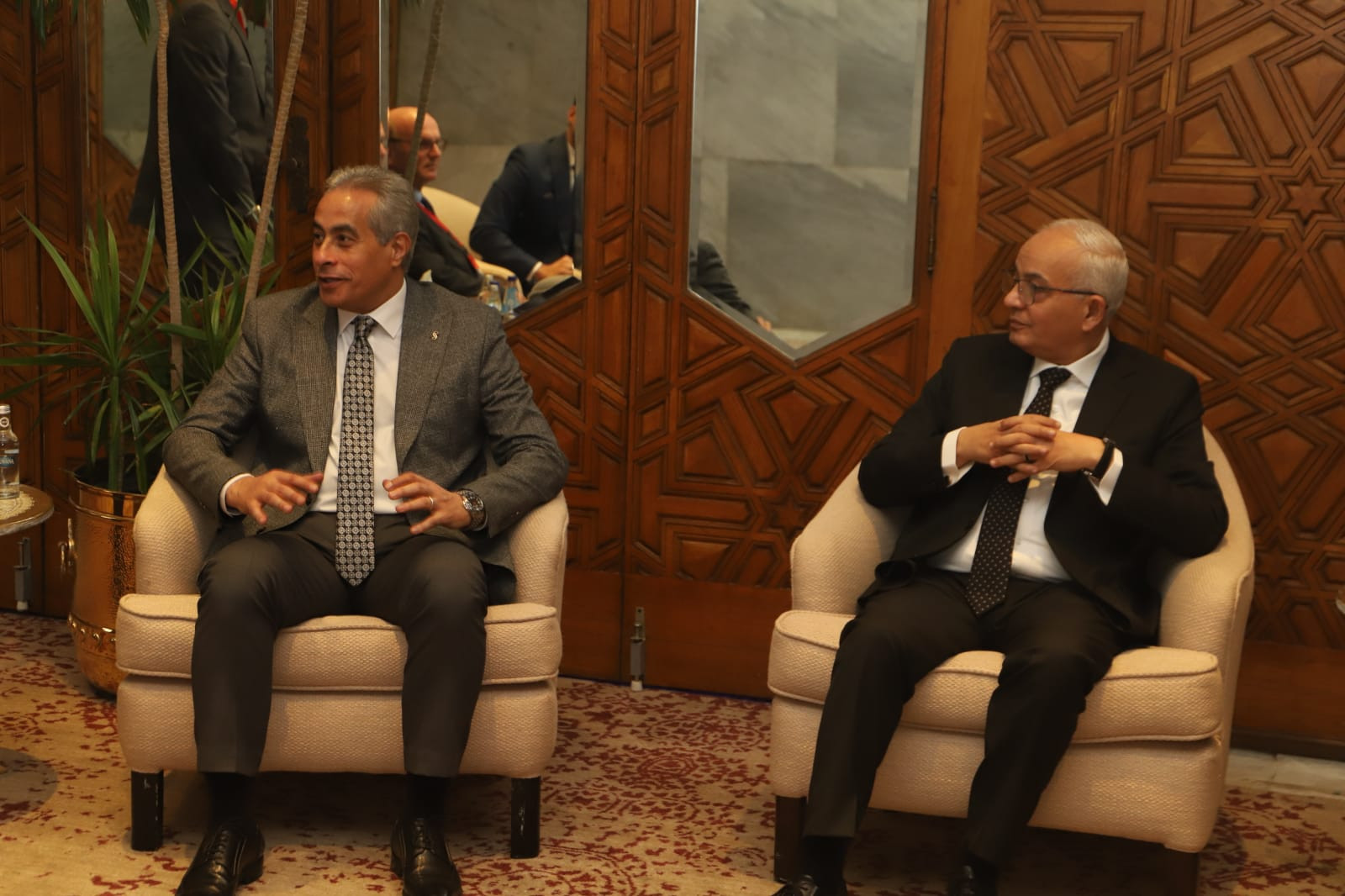 وزيرا التعليم والعمل