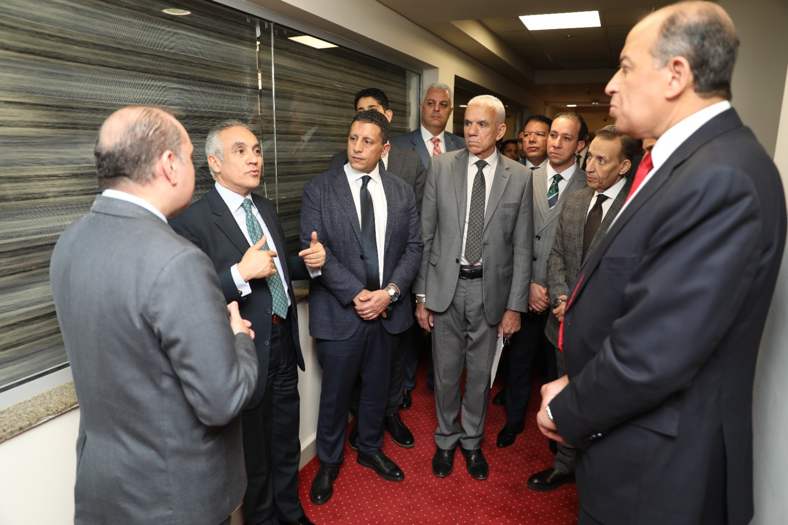 وزير العدل ومجلس إدارة نادي قضاة مصر