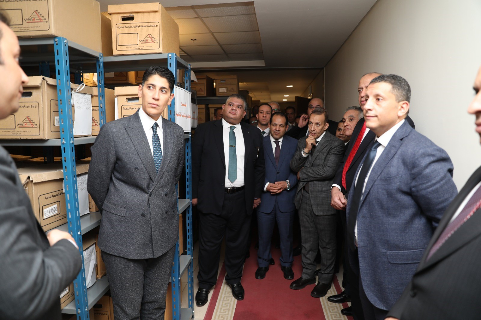 وزير العدل ومجلس إدارة نادي قضاة مصر