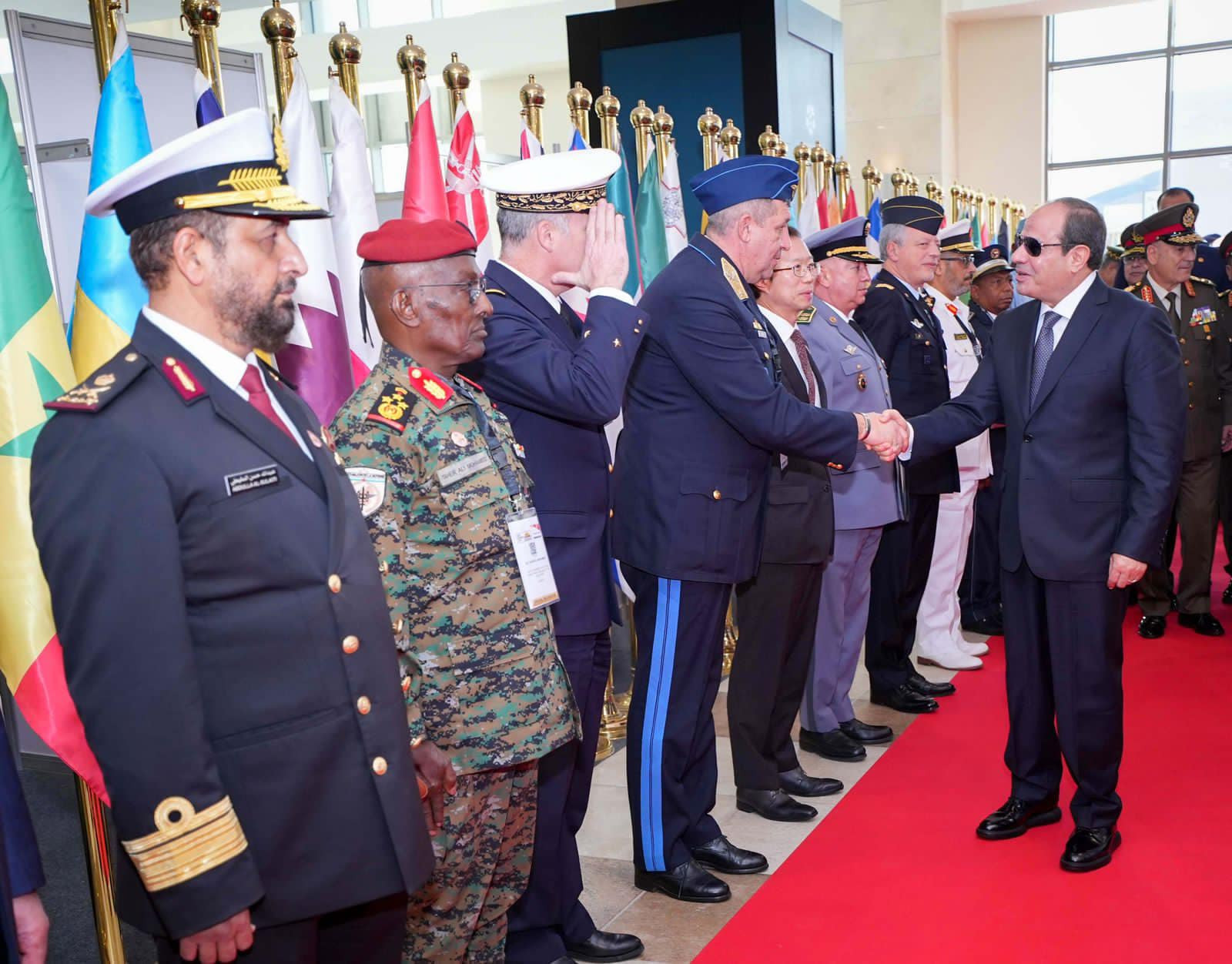 الرئيس السيسي ومعرض إيديكس 2023