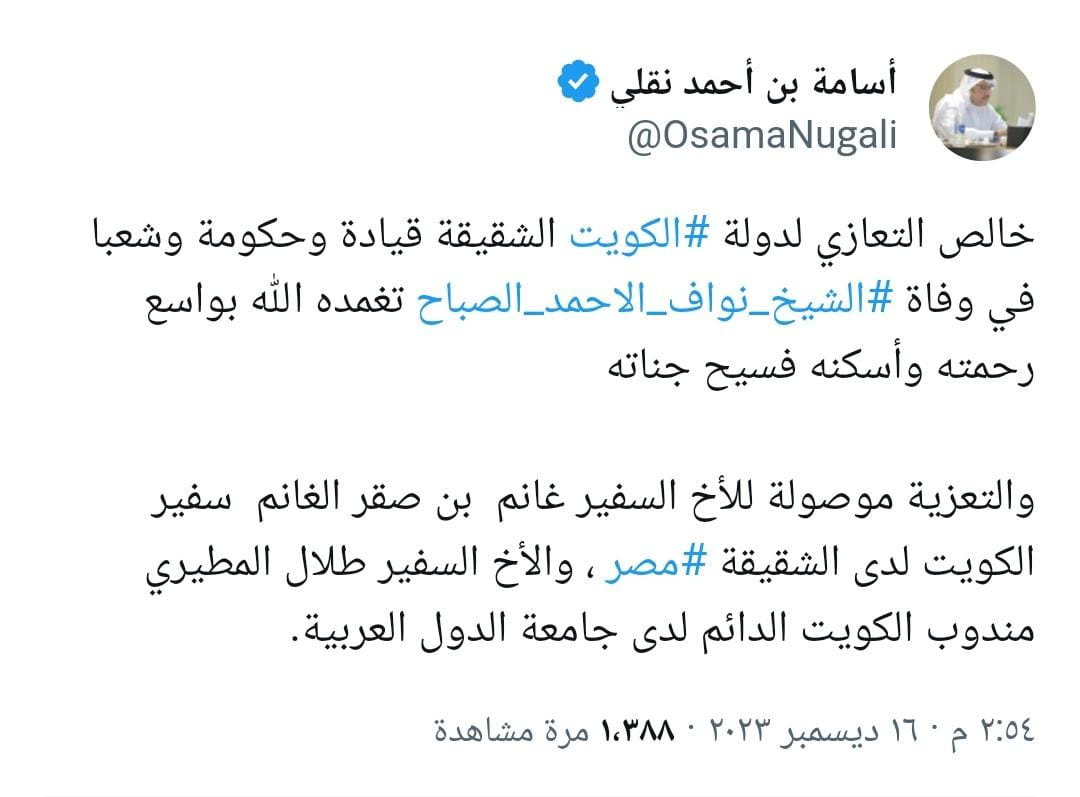 السفير أسامة نقلي