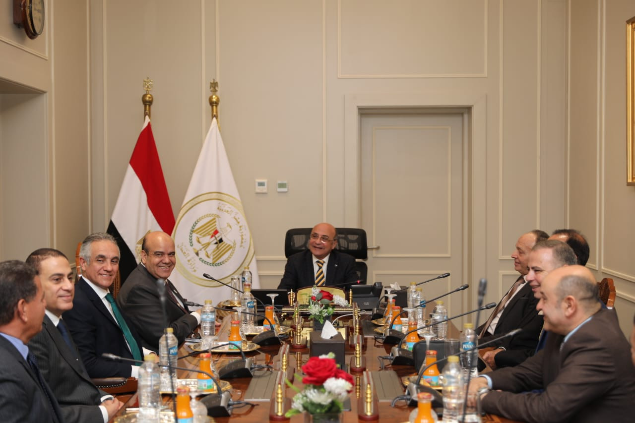 وزير العدل في بني سويف