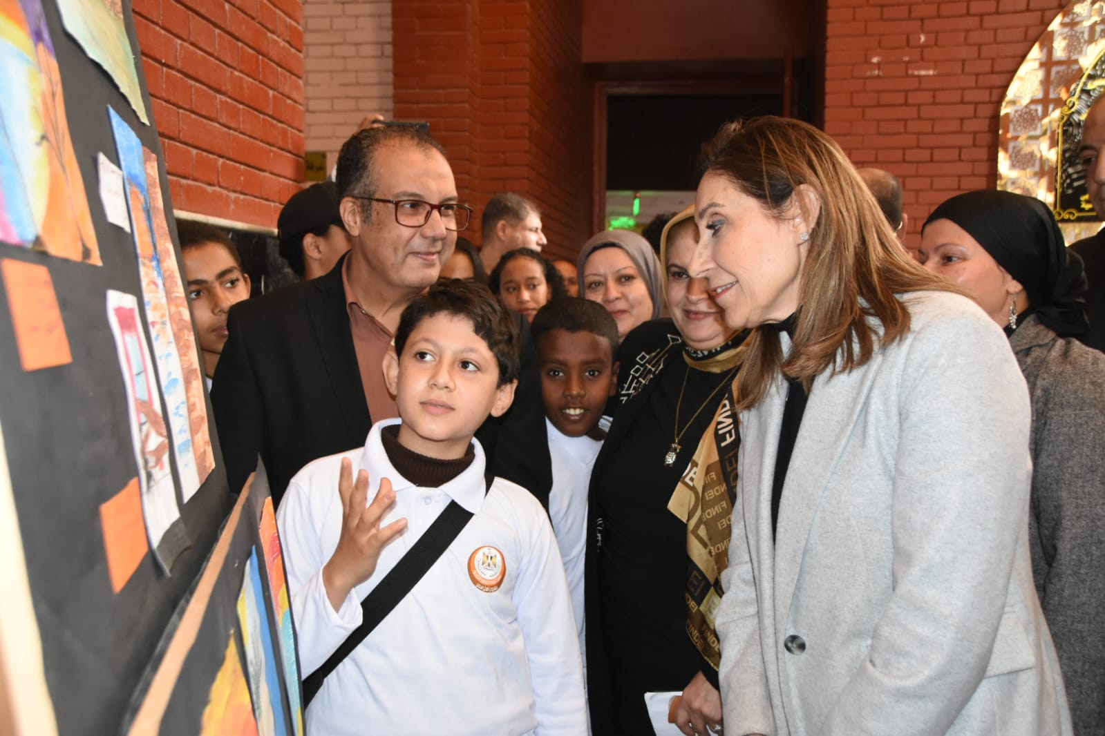 وزيرة الثقافة