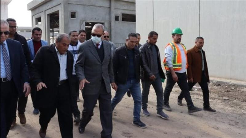 محطة مياه المنشأة الكبرى بكفر شكر