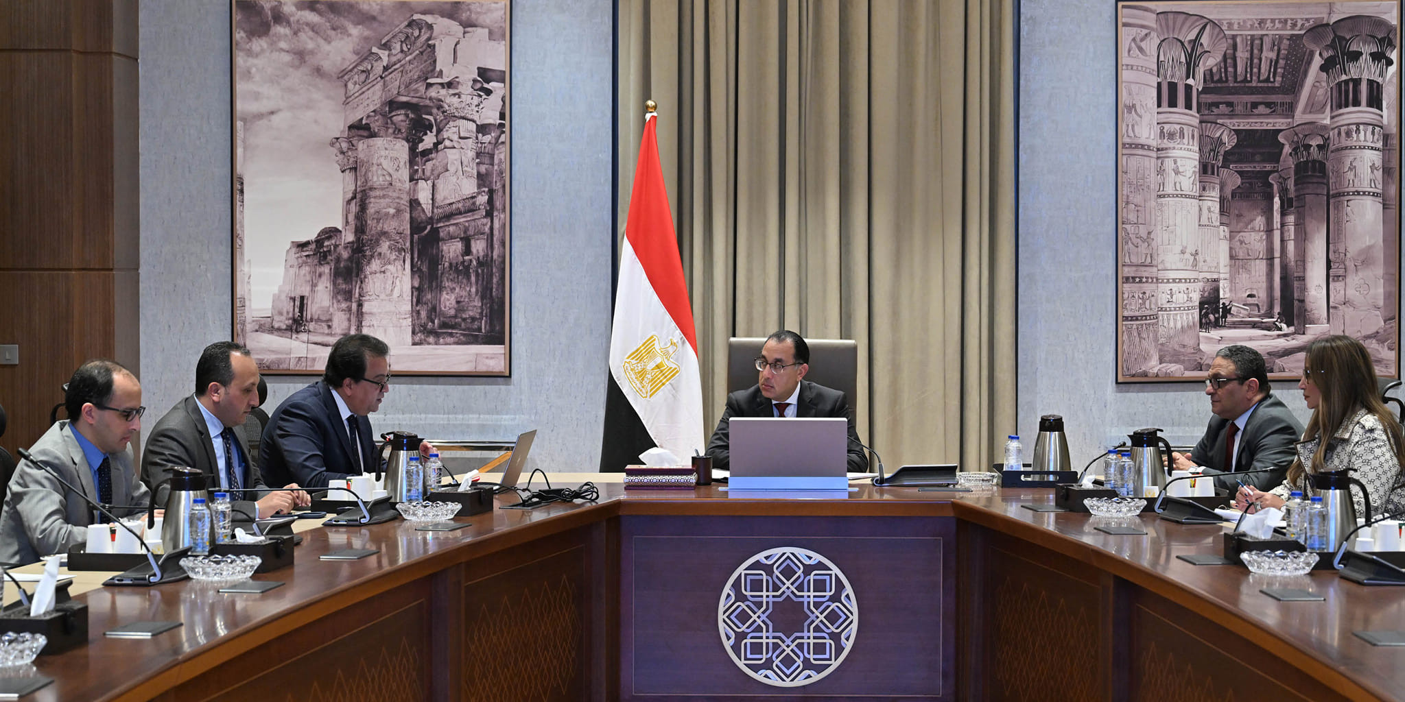 مدبولي ووزير الصحة