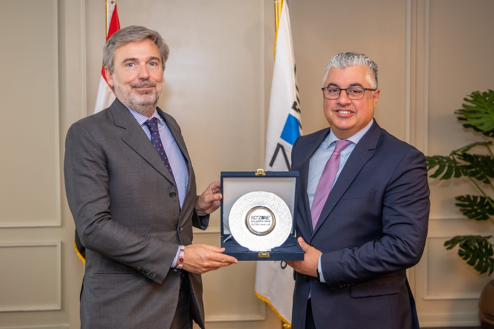 اقتصادية قناة السويس وسفيرإيطاليا