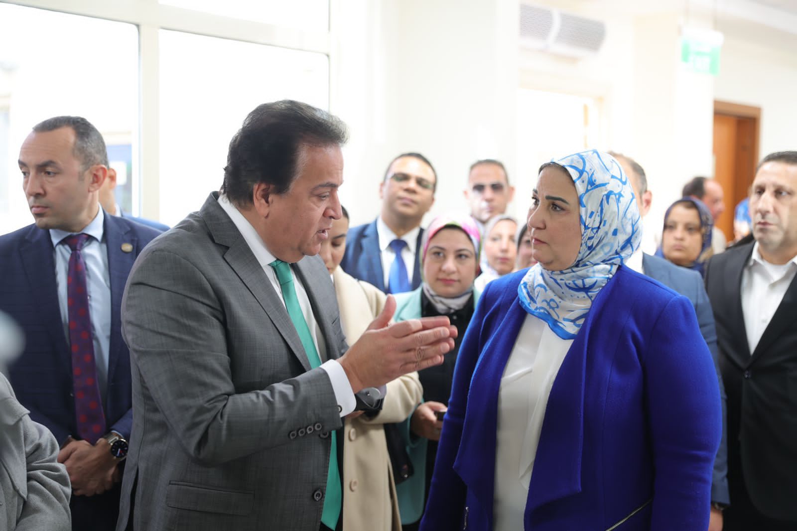 وزيرا الصحة والتضامن