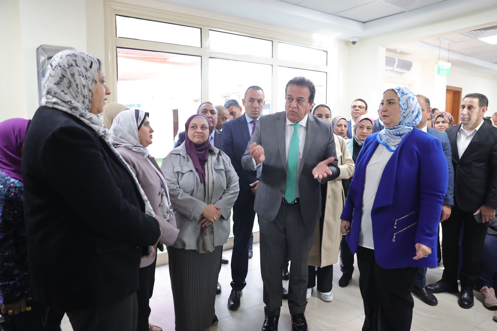 وزيرا الصحة والتضامن