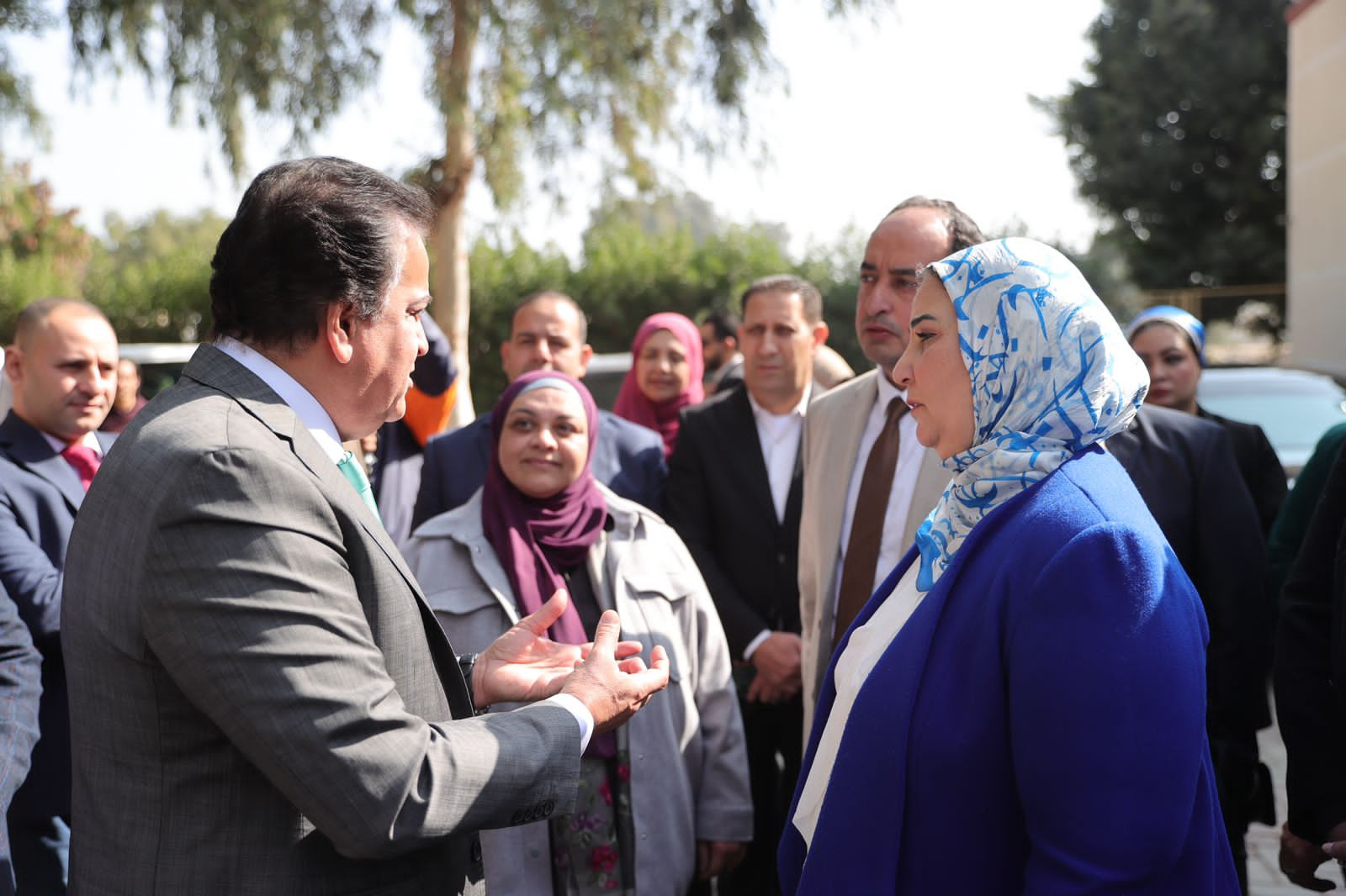 وزيرا الصحة والتضامن