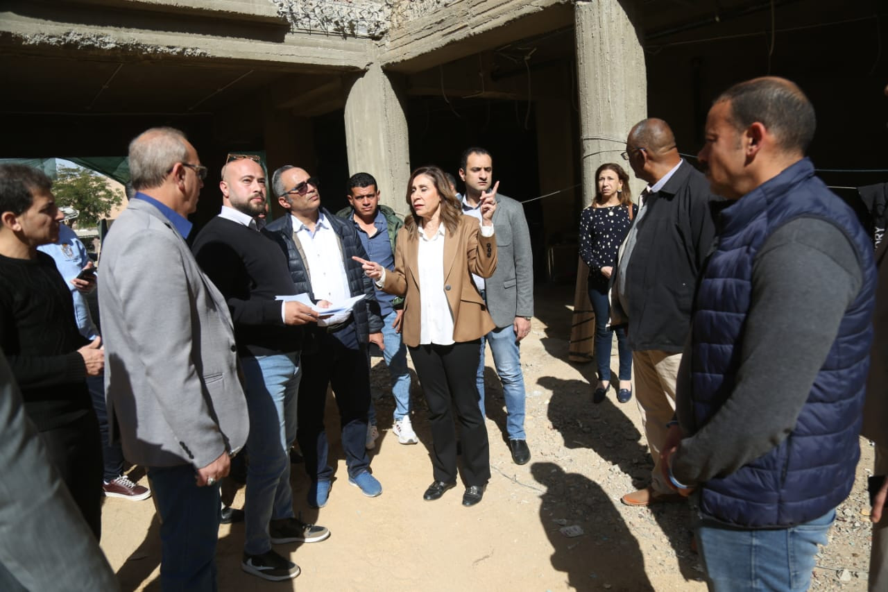 وزيرة الثقافة في اسوان