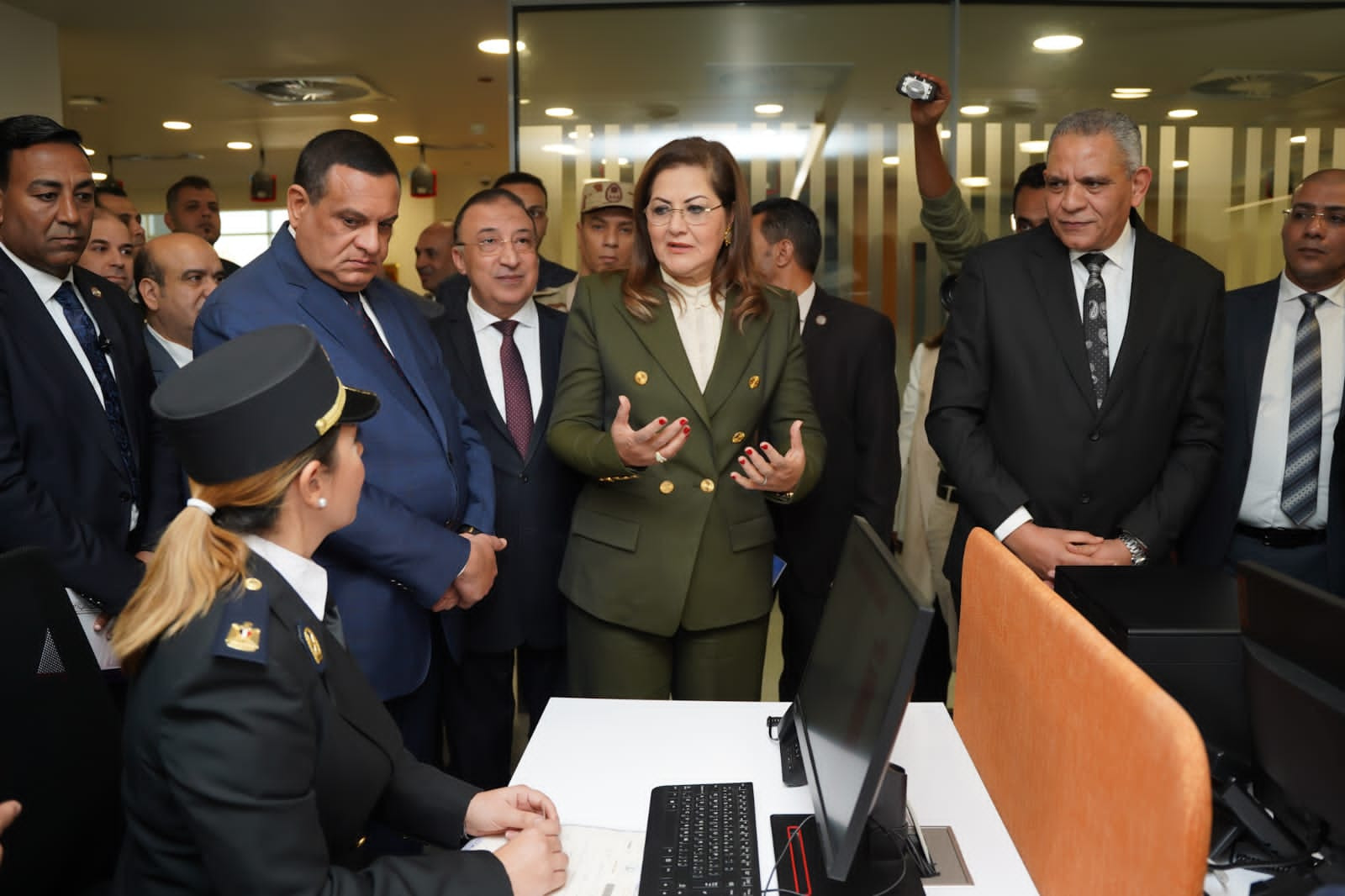 وزيرا التخطيط والتنمية المحلية ومحافظ الإسكندرية