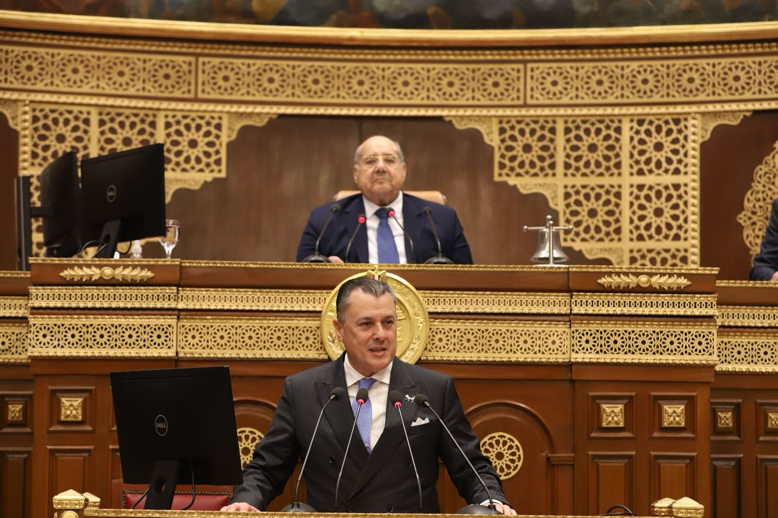 وزير السياحة في مجلس الشيوخ