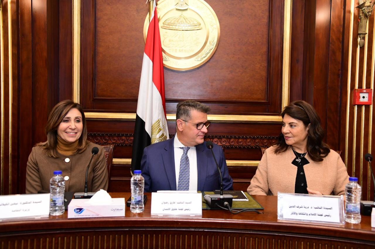 وزيرة الثقافة بالنواب