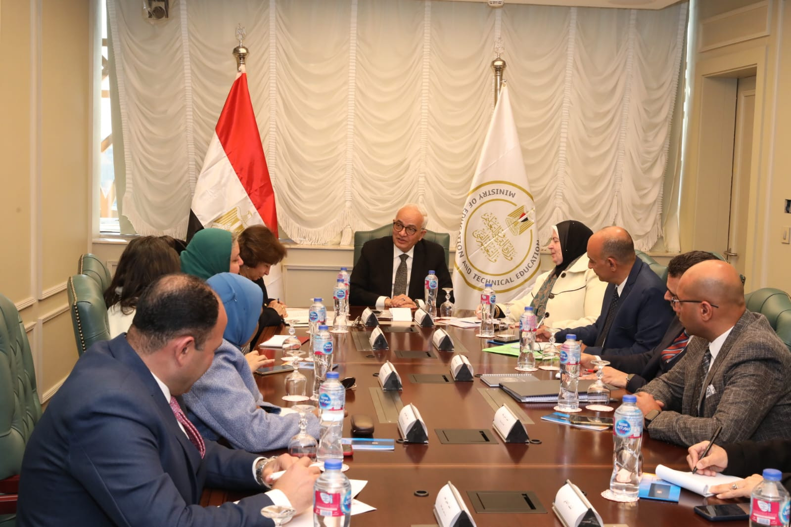 وزير التعليم والقومي للطفولة والامومة