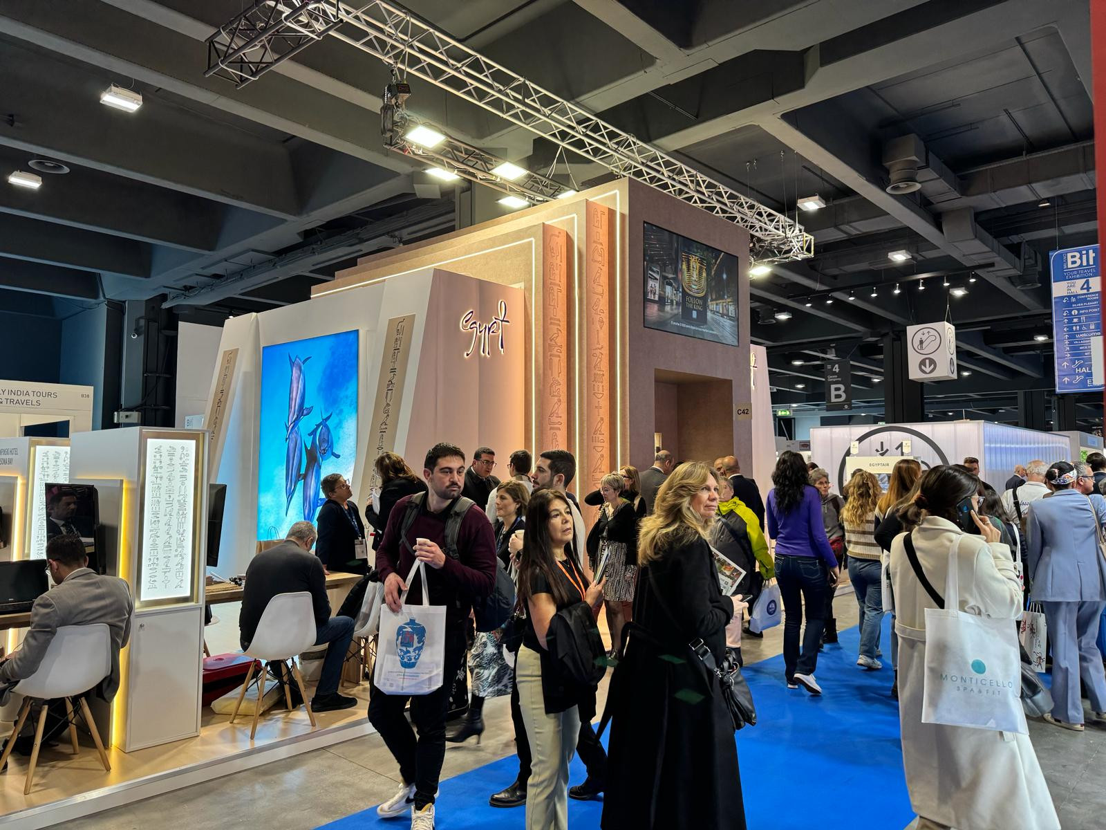 وزارة السياحة تشارك في المعرض السياحي الدولي BIT