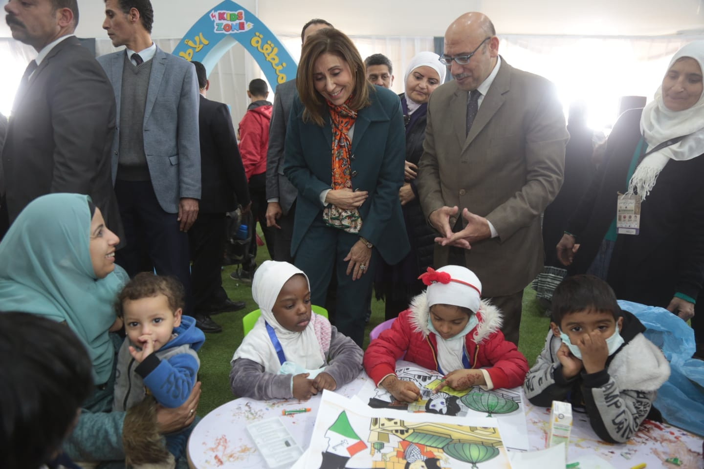 وزيرة الثقافة ويوم فلسطين