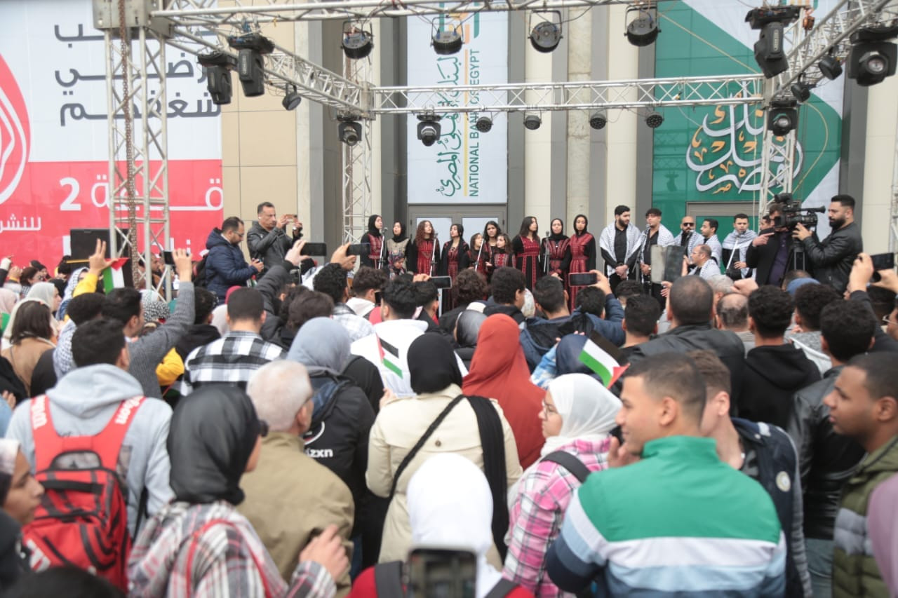 وزيرة الثقافة ويوم فلسطين