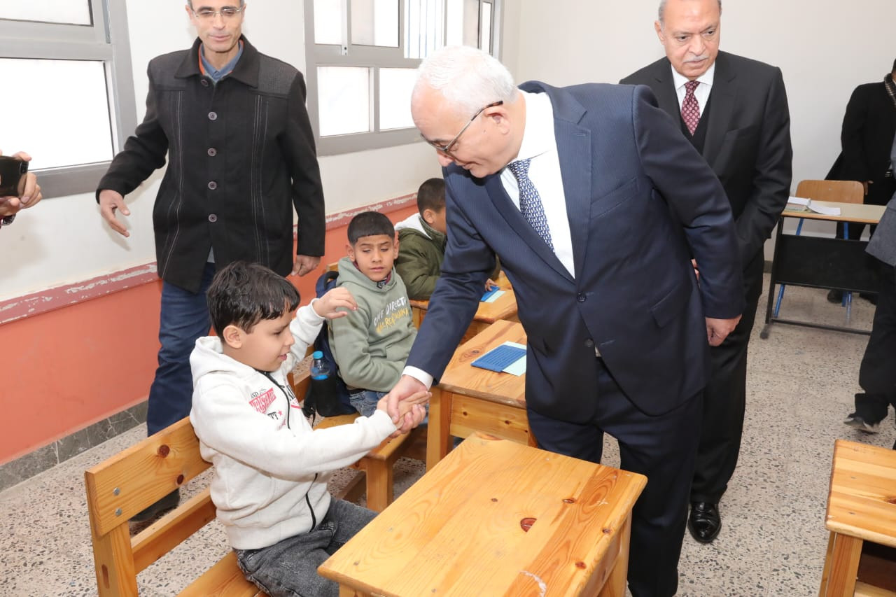 وزير التعليم ومحافظ القليوبية