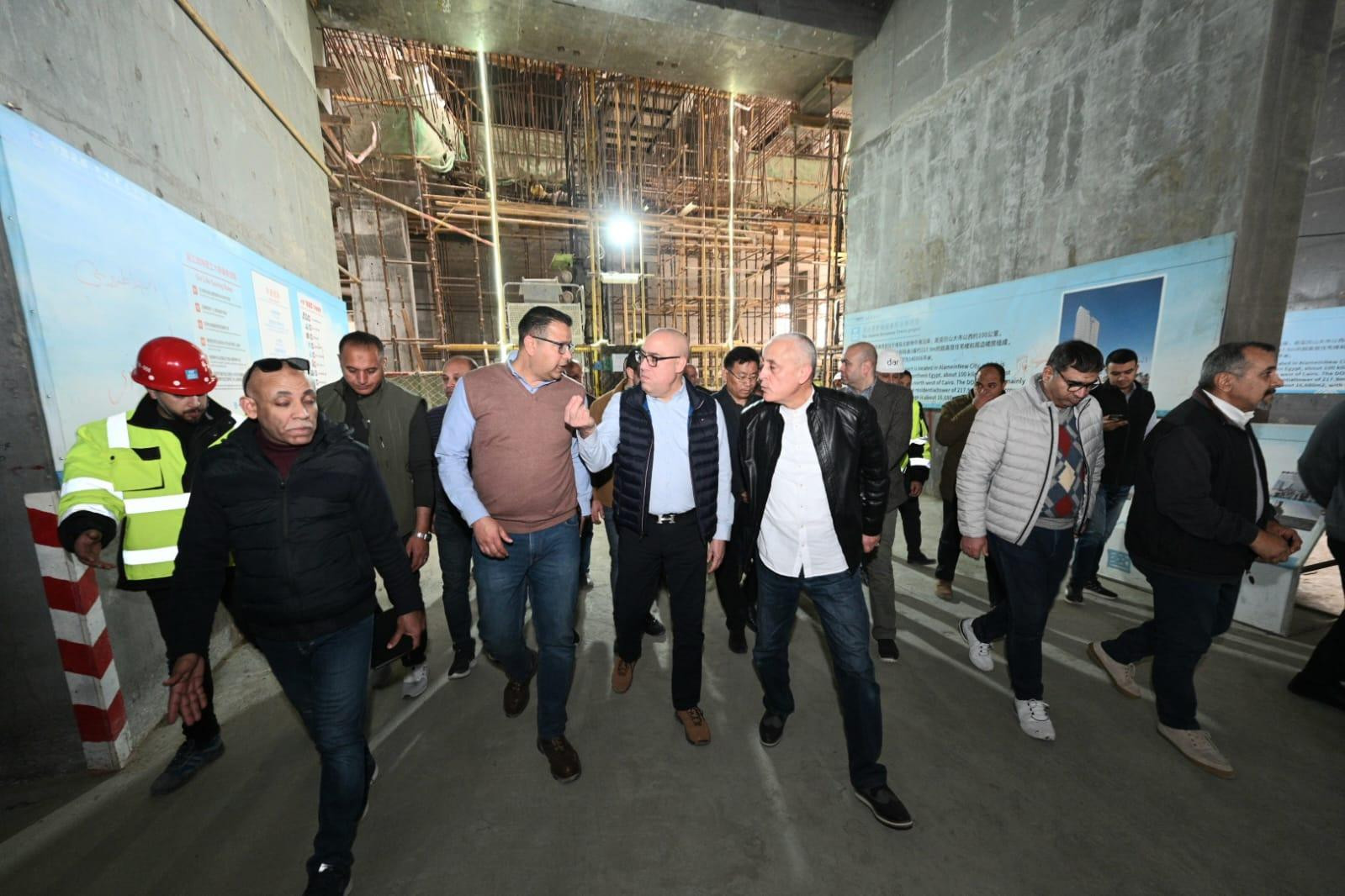 وزير الإسكان في العلمين الجديدة