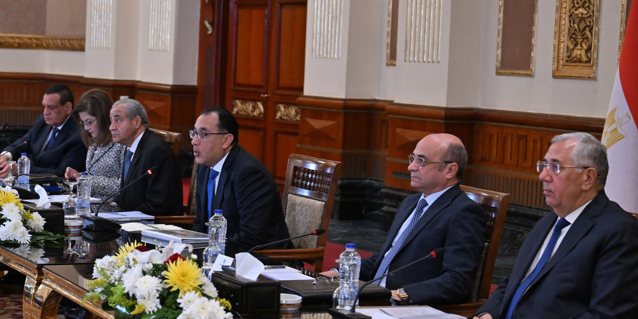 مدبولي يترأس اجتماع مجلس المحافظين