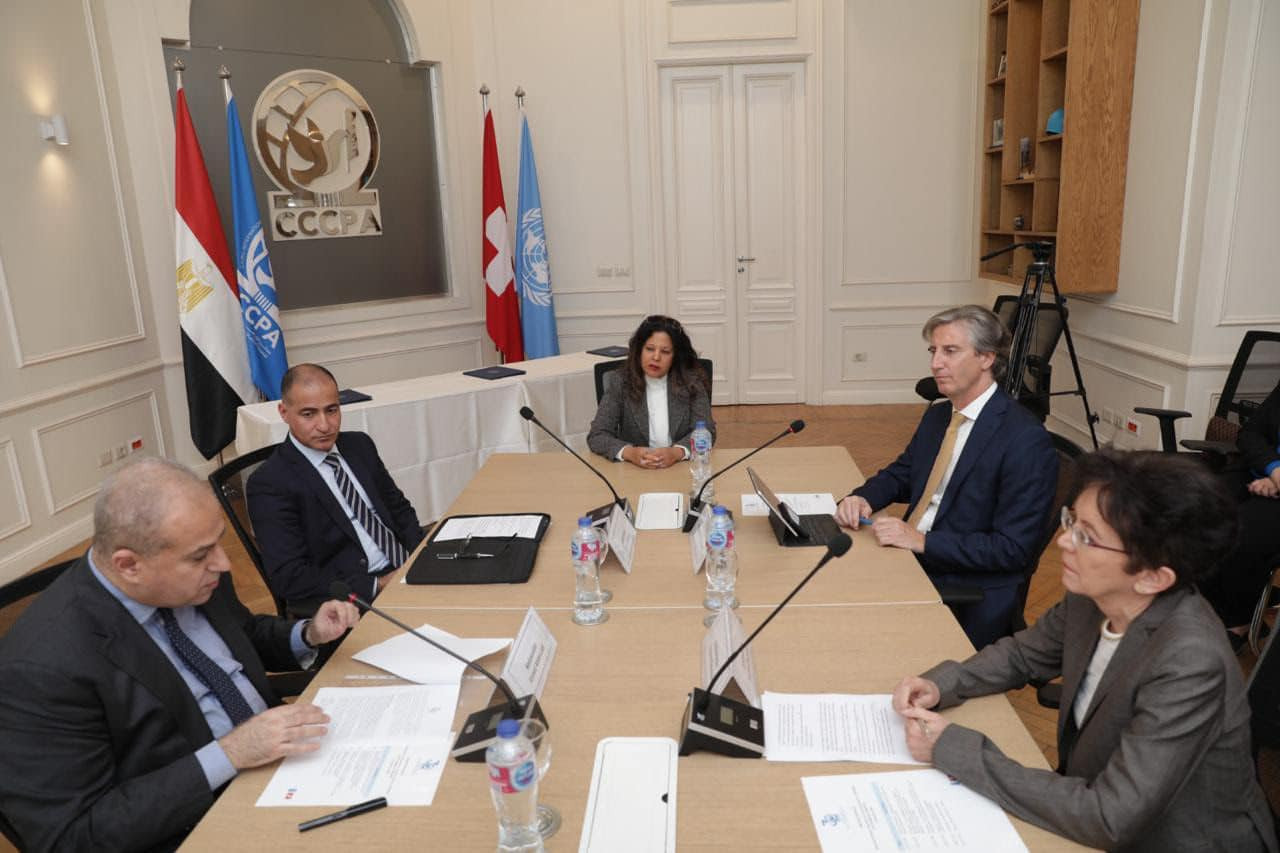 توقيع مشروع شراكة بين مصر وسويسرا