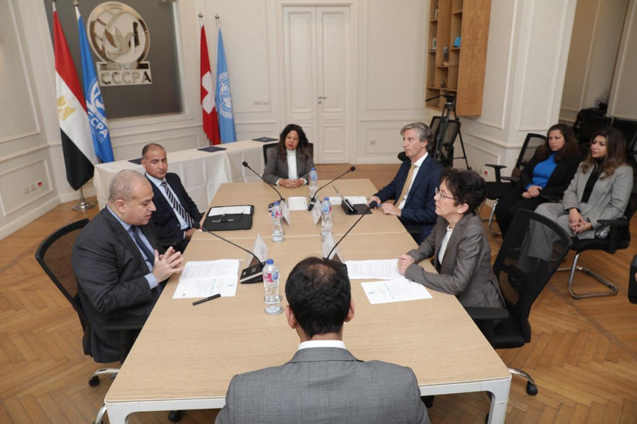 توقيع مشروع شراكة بين مصر وسويسرا