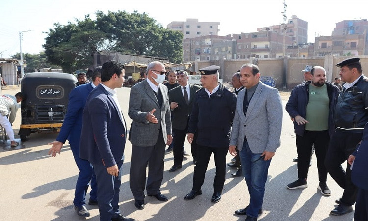 محافظ القليوبية يتفقد عددًا من المشروعات بمدينة القناطر الخيرية