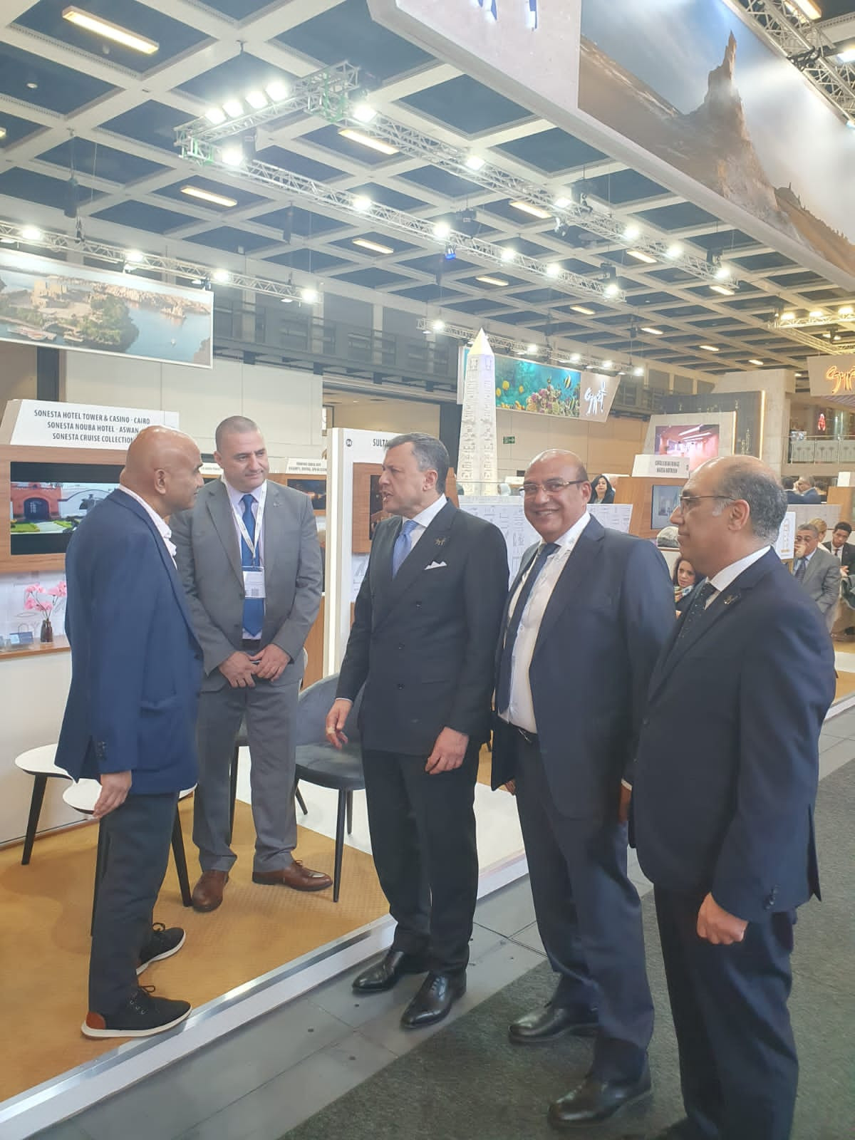 جناح مصر في بورصة برلين