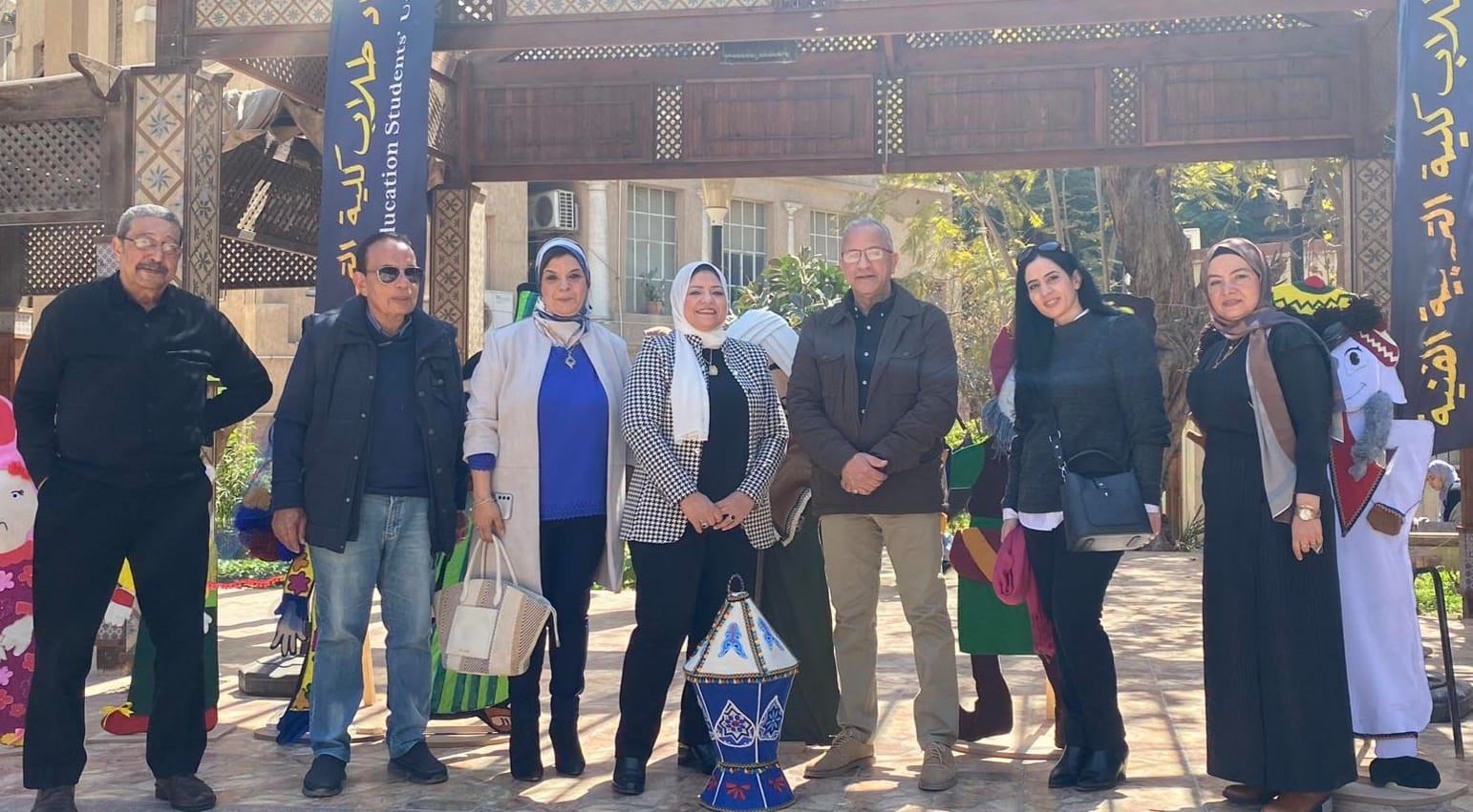 شخصيات رمضانية بجامعة حلوان