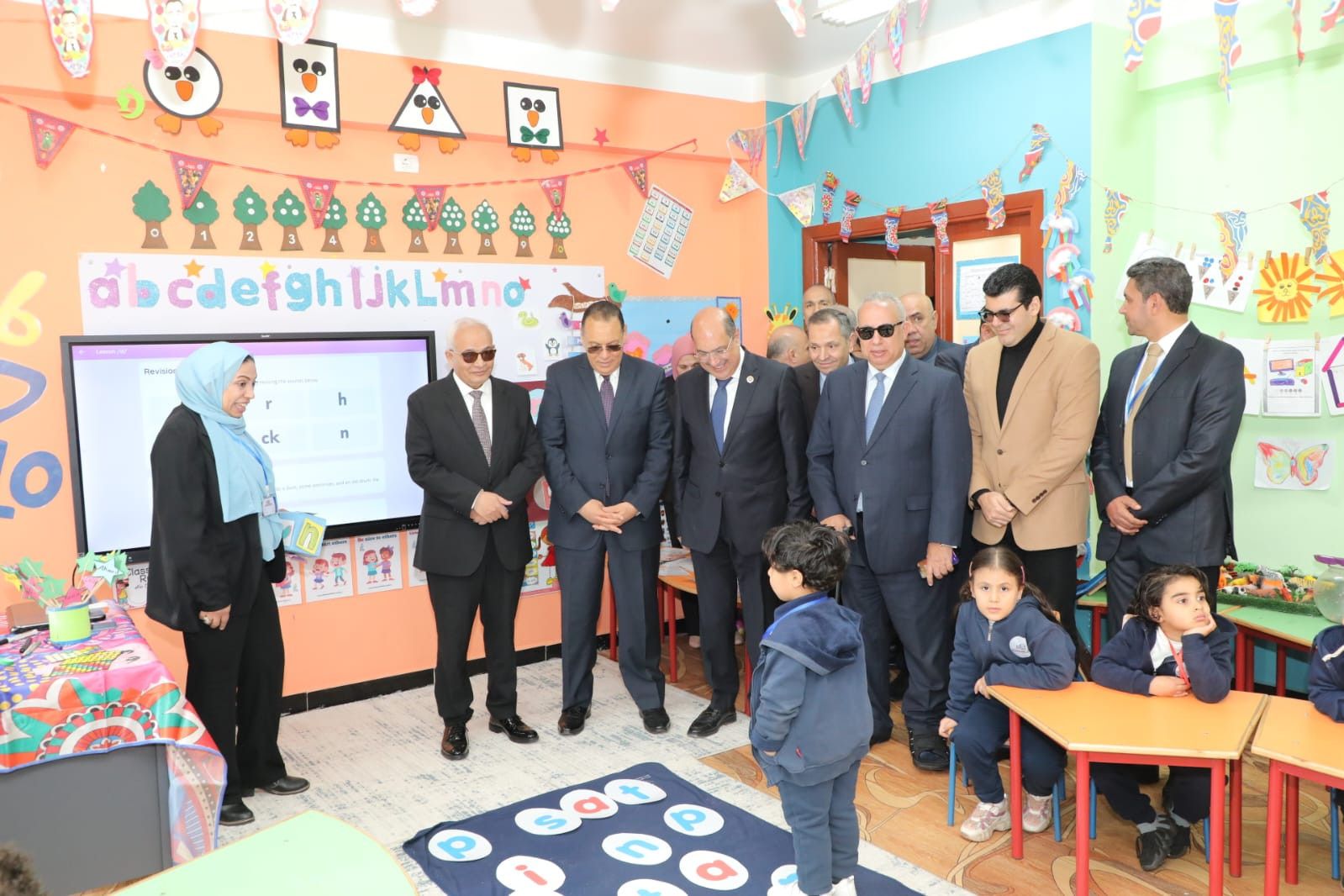 وزير التعليم ومحافظ الشرقية