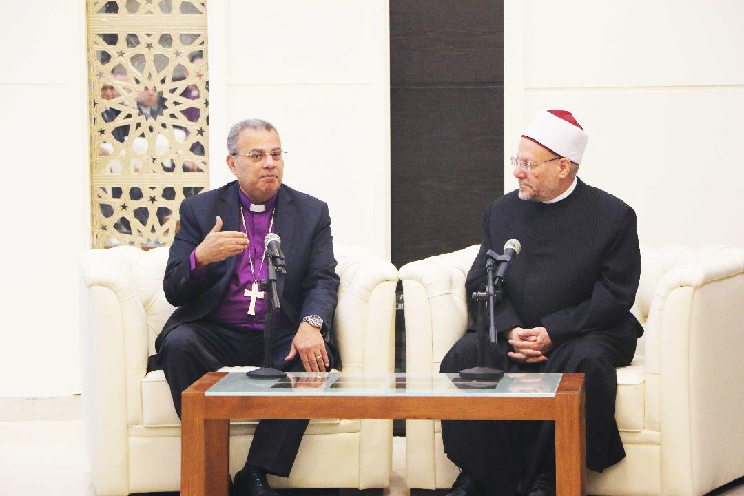 مفتي الجمهورية والقس اندريه زكي