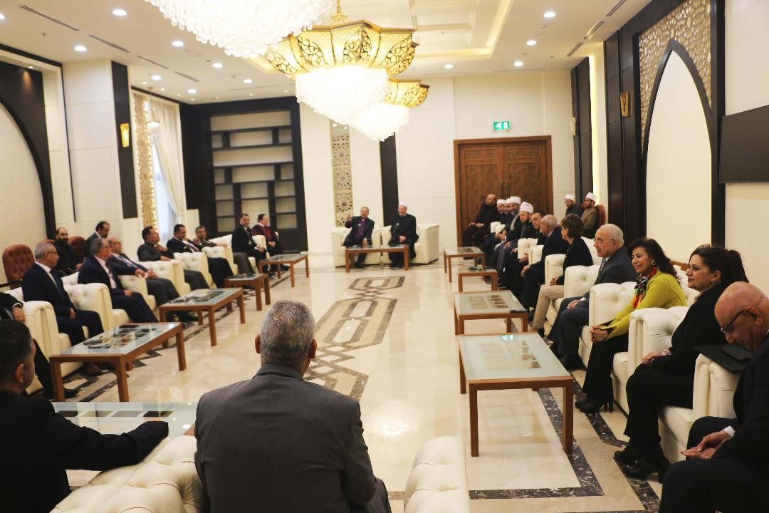 مفتي الجمهورية والقس اندريه زكي