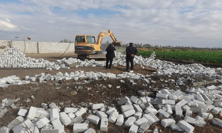 إزالة٢٤٢مخالفة استزراع سمكي خلال الموجة الـ22لإزالة التعديات