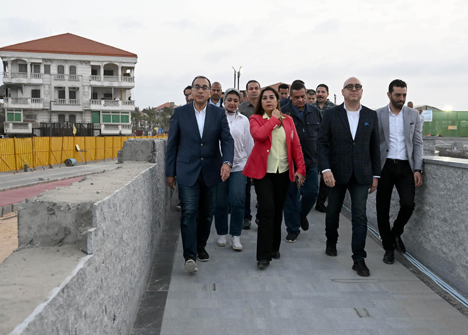 الممشى السياحي بمدينة رأس البر