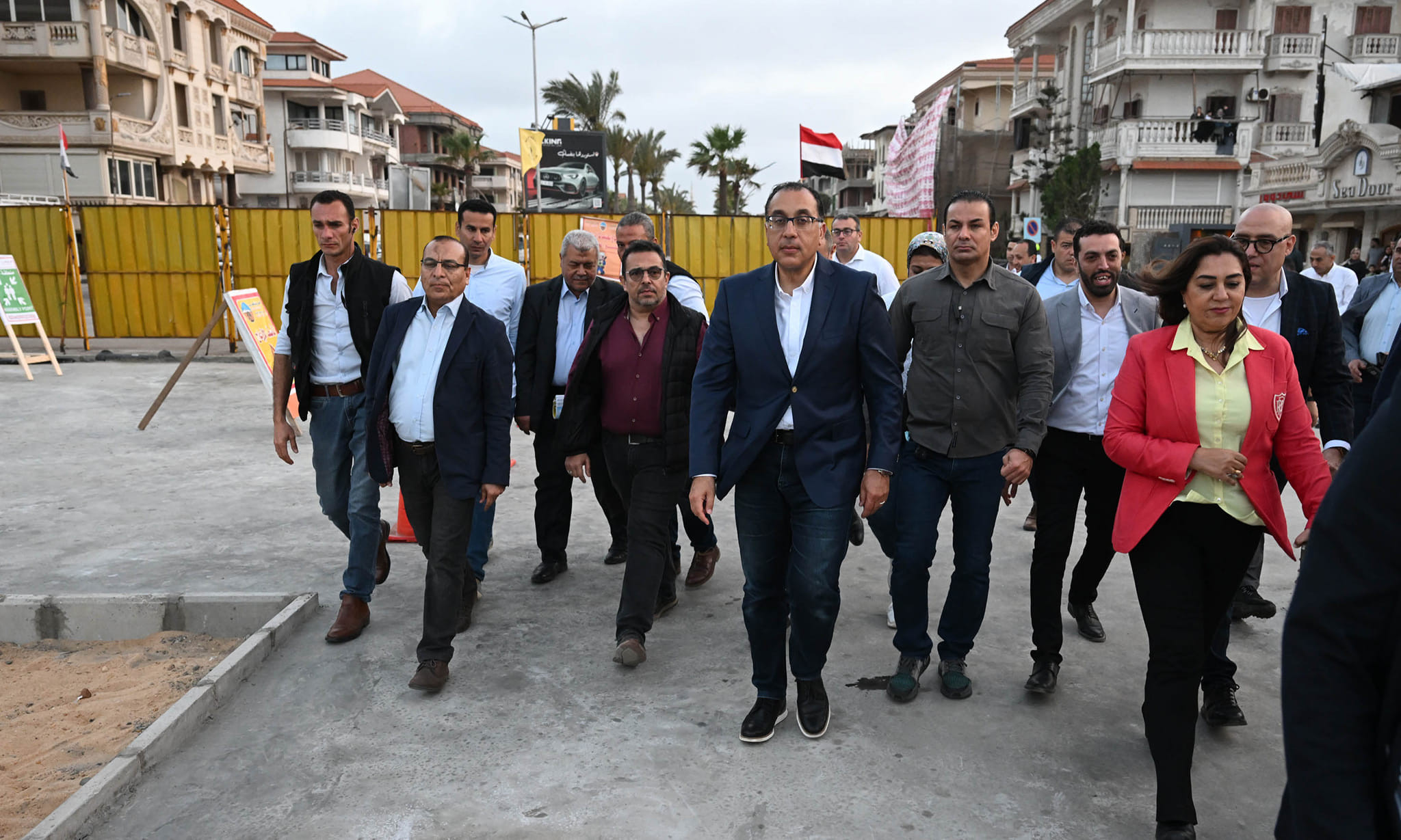 الممشى السياحي بمدينة رأس البر