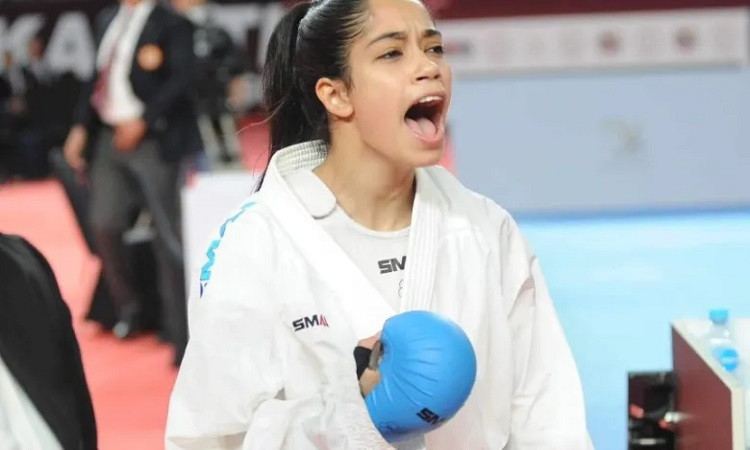 اللاعبة جنة علي تمنح مصر الذهبية