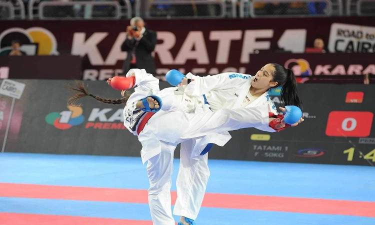 اللاعبة جنة علي تمنح مصر الذهبية