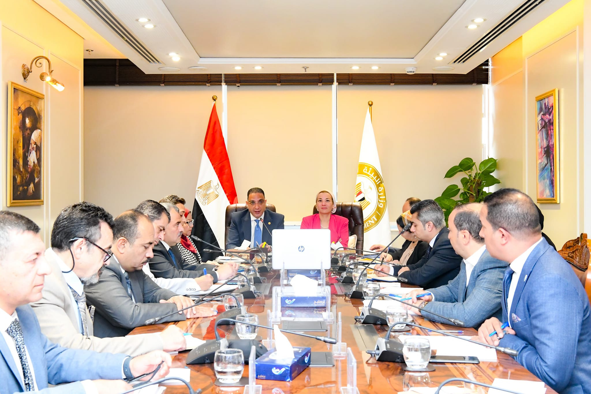 البيئة ومحافظ الفيوم