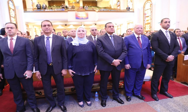 محافظ القاهرة يشهد احتفال الطائفة الإنجيلية بعيد القيامة