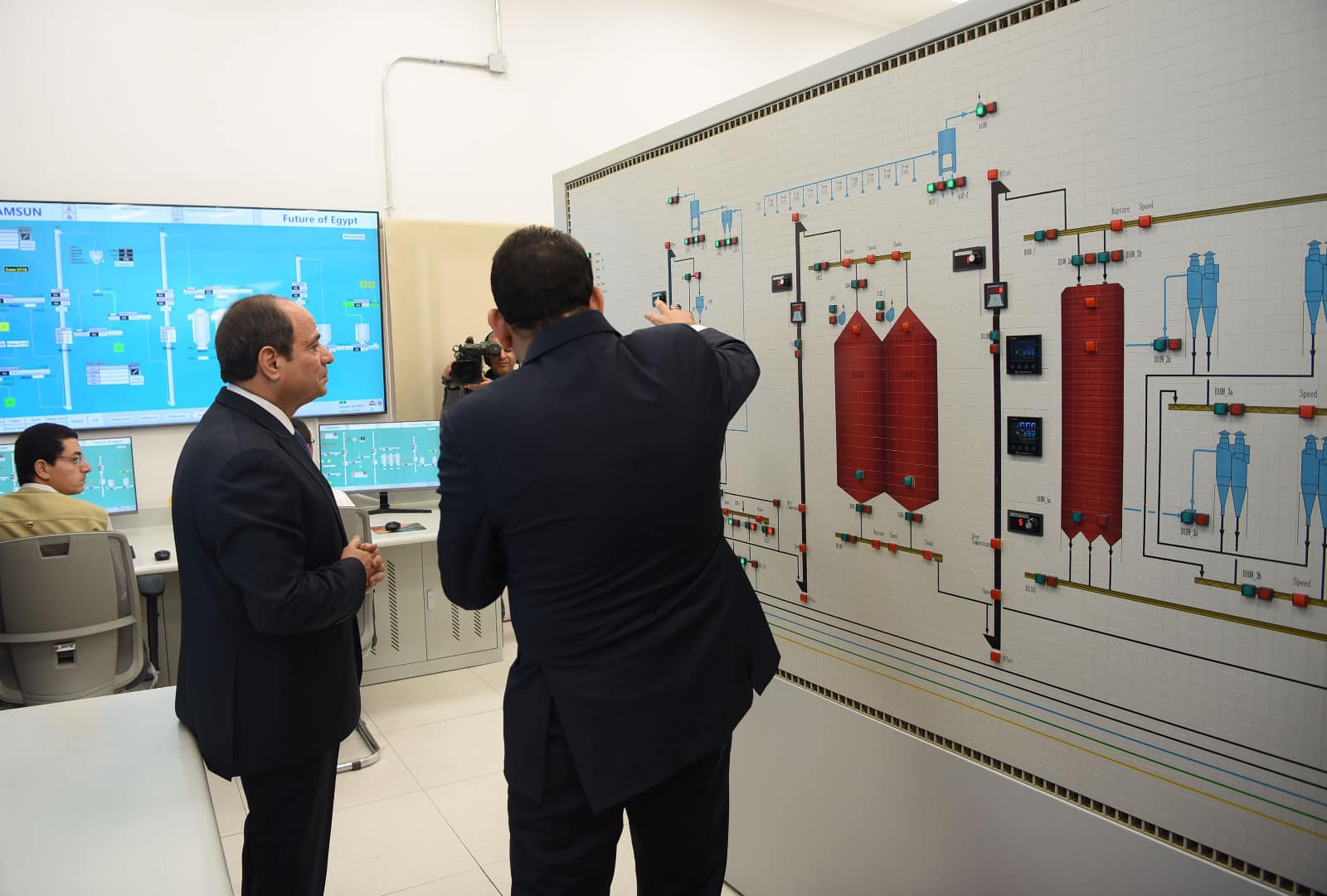 الرئيس السيسي يفتتح مشروع مستقبل مصر