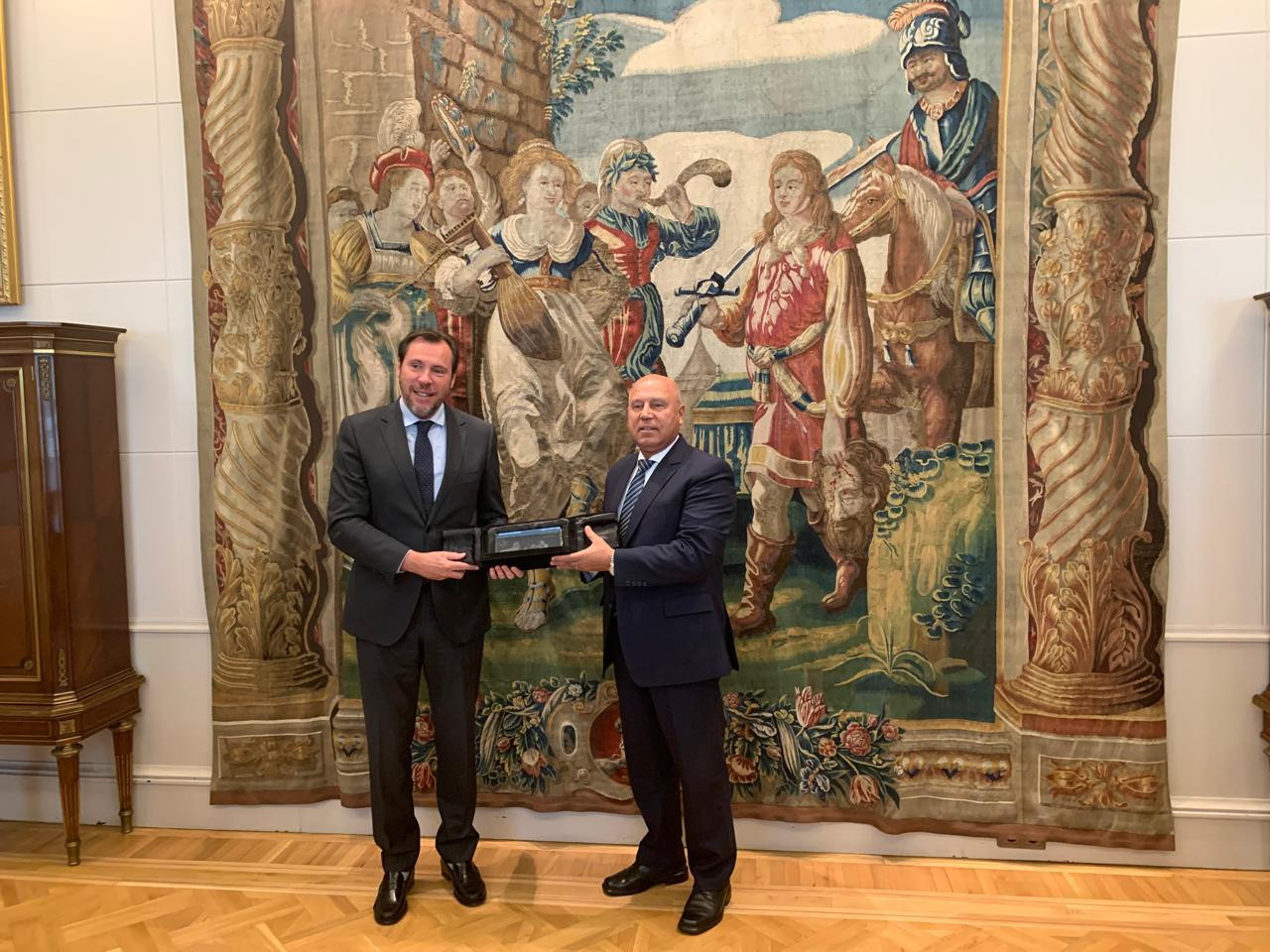 وزير النقل ونظيره الإسباني