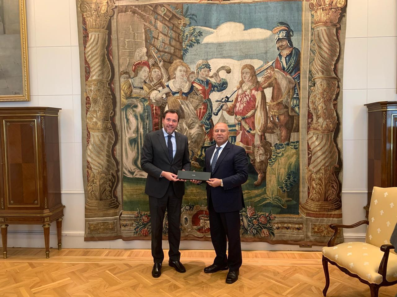 وزير النقل ونظيره الإسباني