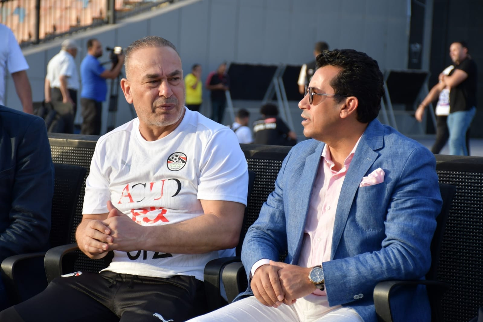 وزير الرياضة والمنتخب