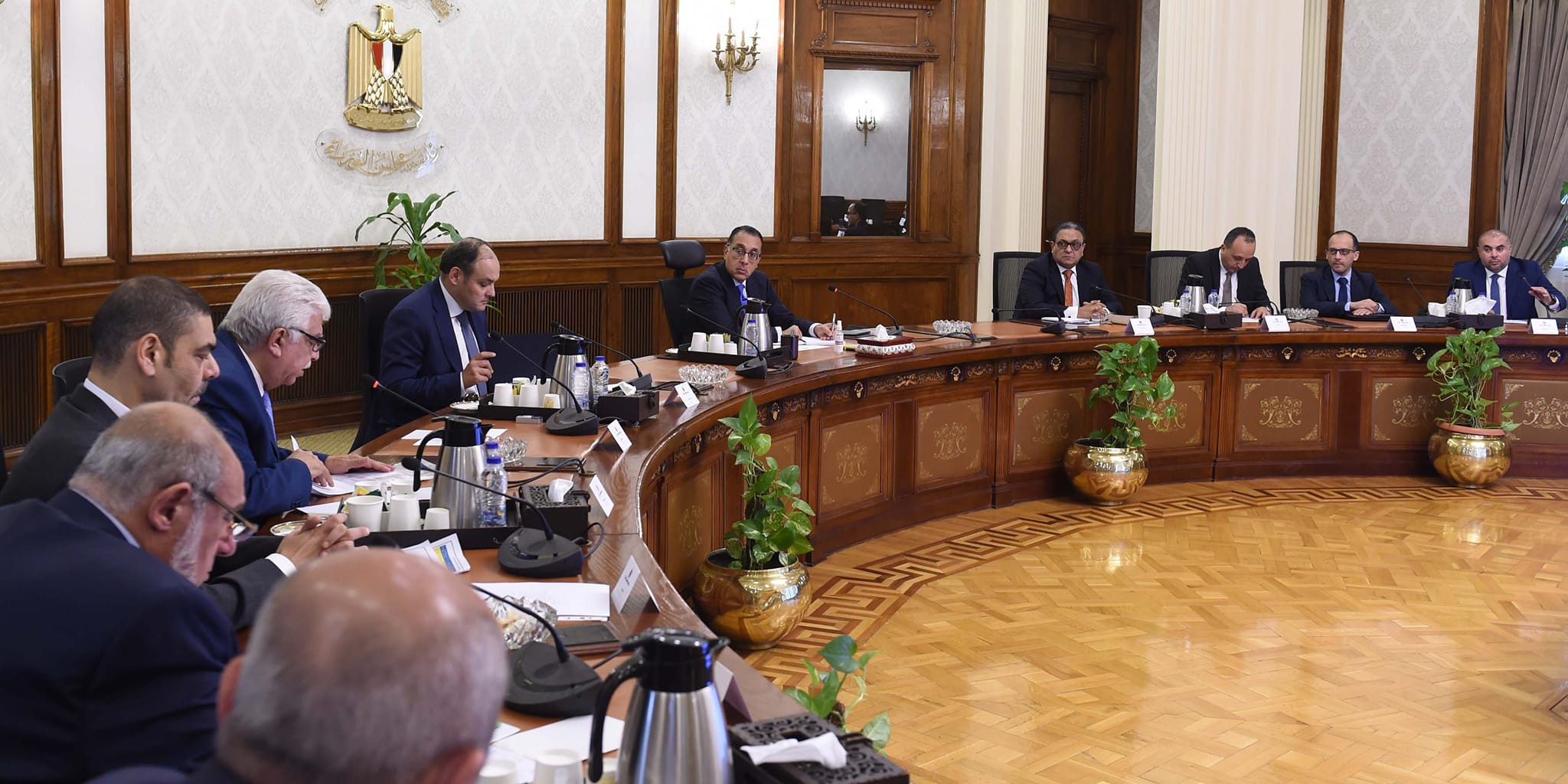 رئيس الوزراء يلتقى أعضاء المجلس التصديري