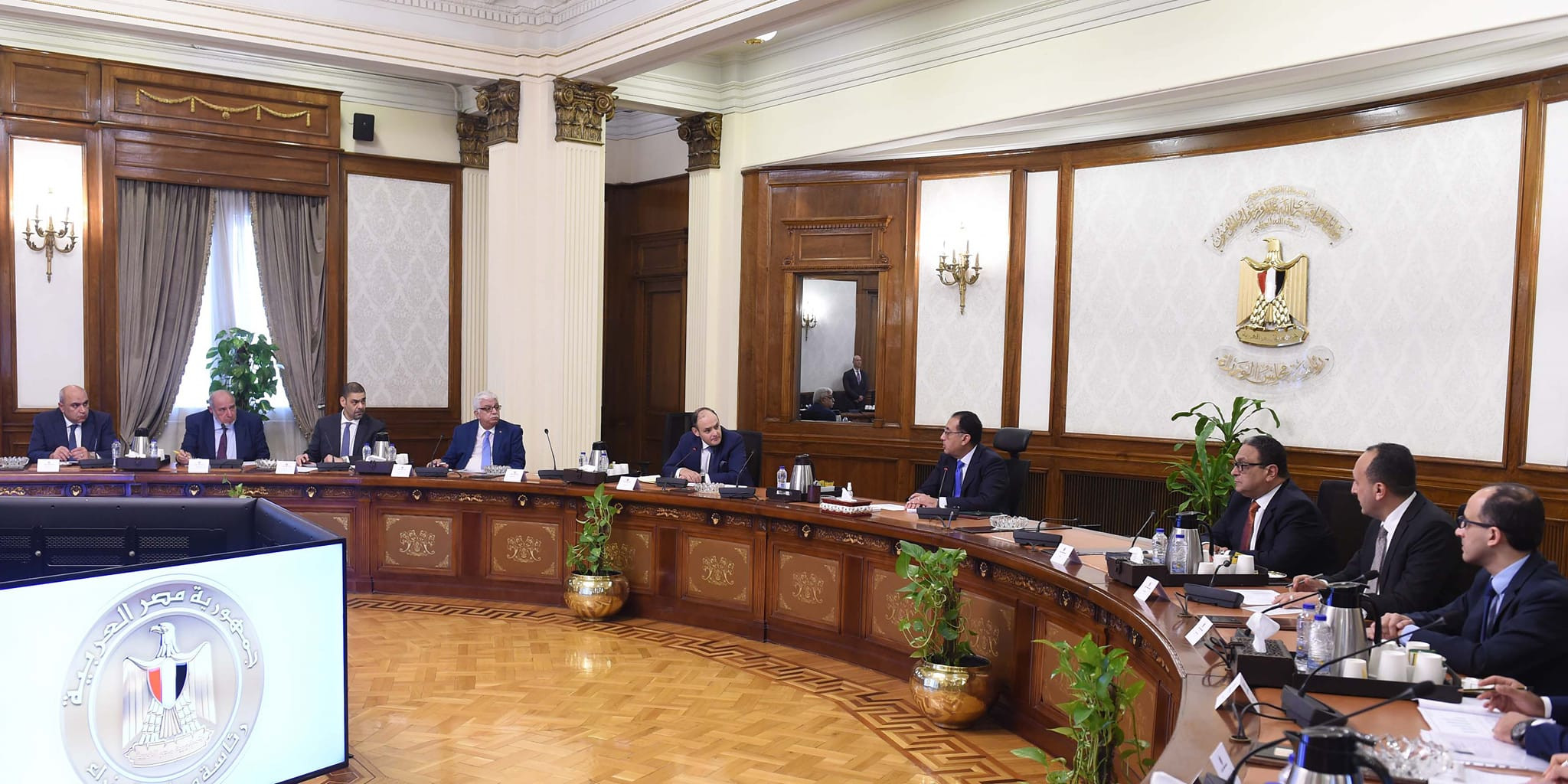 رئيس الوزراء يلتقى أعضاء المجلس التصديري